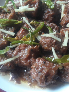 A picture of Sulemani karahi.