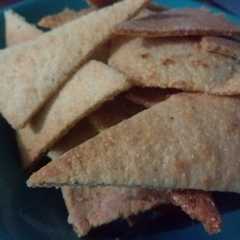 Una foto de Nachos caseros