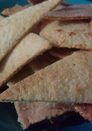 Una foto de Nachos caseros