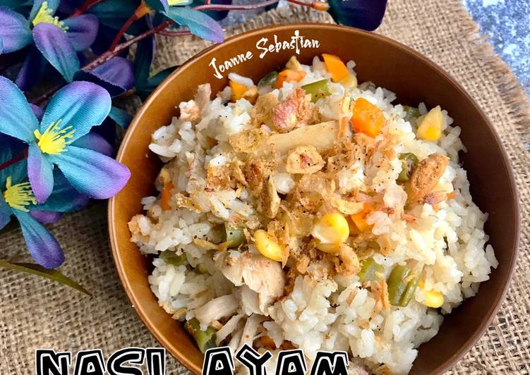 Resep Nasi Ayam Sayuran Anti Gagal