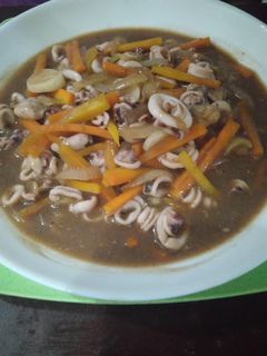 Foto resep Cumi asem manis