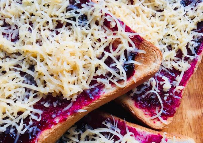 Yuk intip, Bagaimana cara bikin Toast: Blueberry Cheese dijamin sempurna