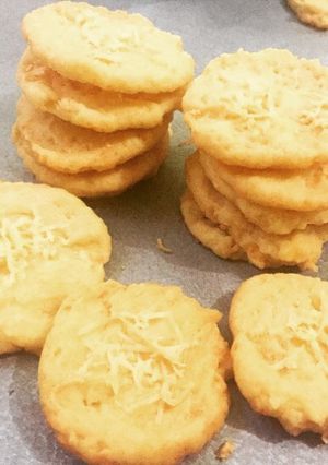 Foto resep Cookies Putih Telur Keju