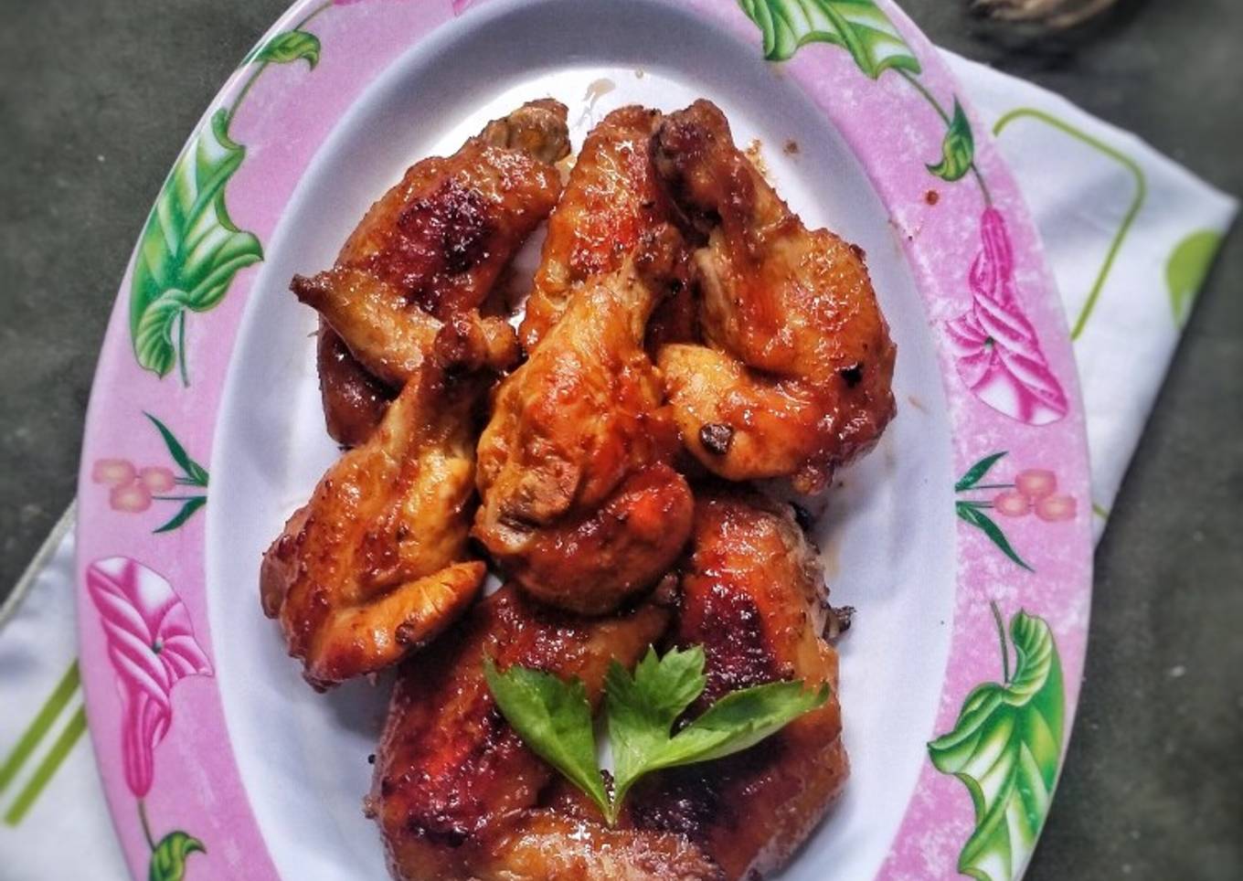 Sayap ayam panggang