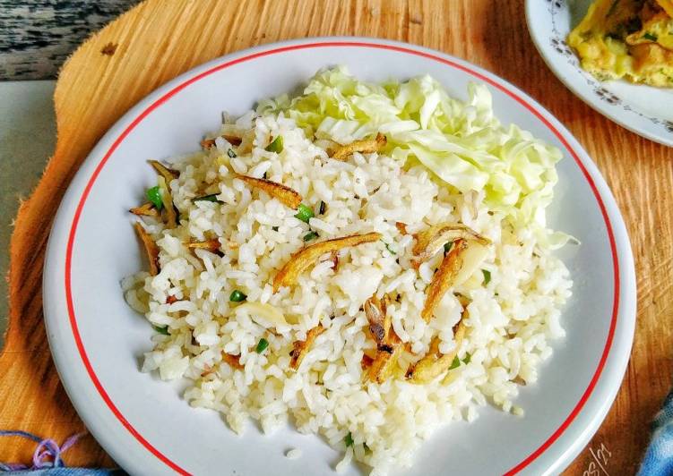 Resep Nasi Goreng Putih Ikan Teri Yang Sempurna Resep Pilihan Mama