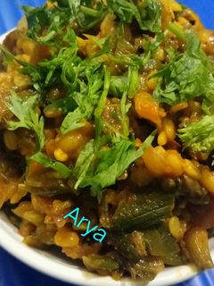 दाल और पत्ता प्याज सब्जी (Dal aur patta pyaz sabzi recipe in hindi) रेसिपी मुख्य फोटो