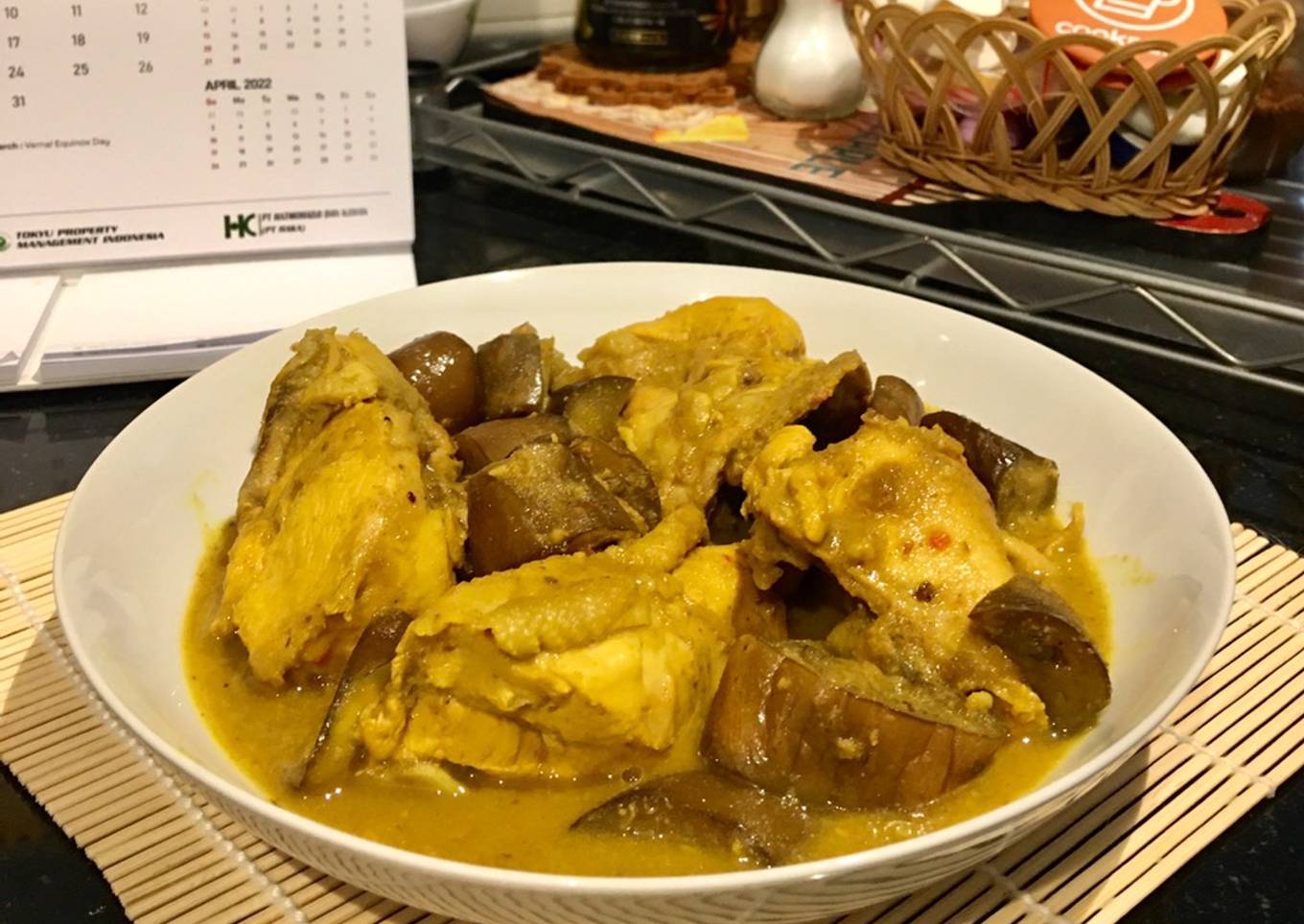 Ayam masak karih banjar