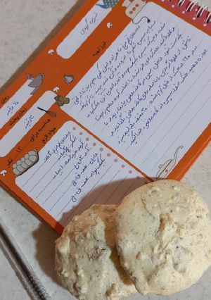 عکسی از دستور شیرینی گردویی