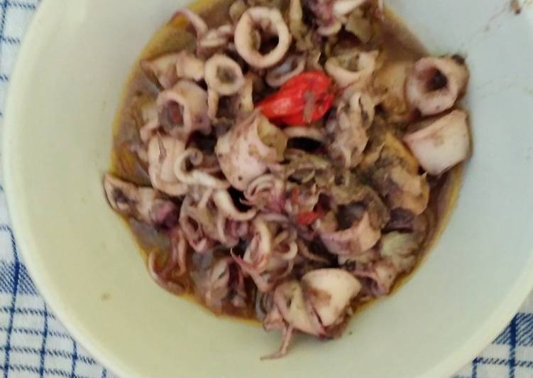 Cara mudah meracik Tumis Cumi-cumi Enak Simpel yang Bisa Manjain Lidah