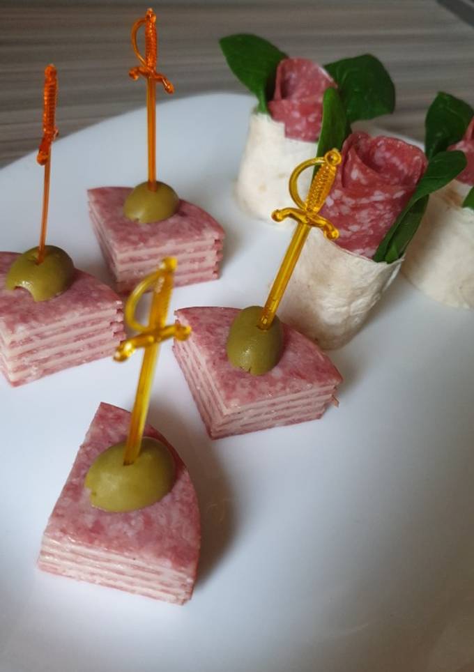 Закуска "Snack mini cake"