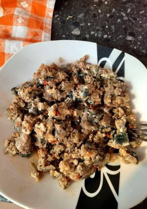 Őzlábgombás rántotta recept fotója
