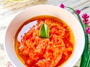 Gambar sambal cabe merah tomat