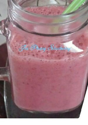Foto resep Jus Pisang Strawberry