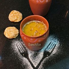 A picture of Bajra ki Raab (sweet).