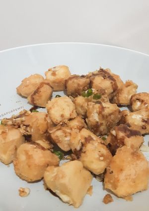 Foto resep Tahu Garing Tabur Bawang Putih