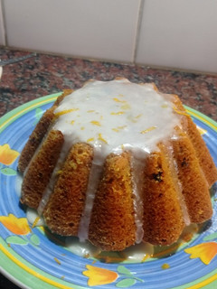 Una foto de Carrot Cake o pastel de zanahorias 🥕🥕