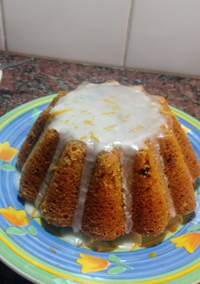 Una foto de Carrot Cake o pastel de zanahorias 🥕🥕