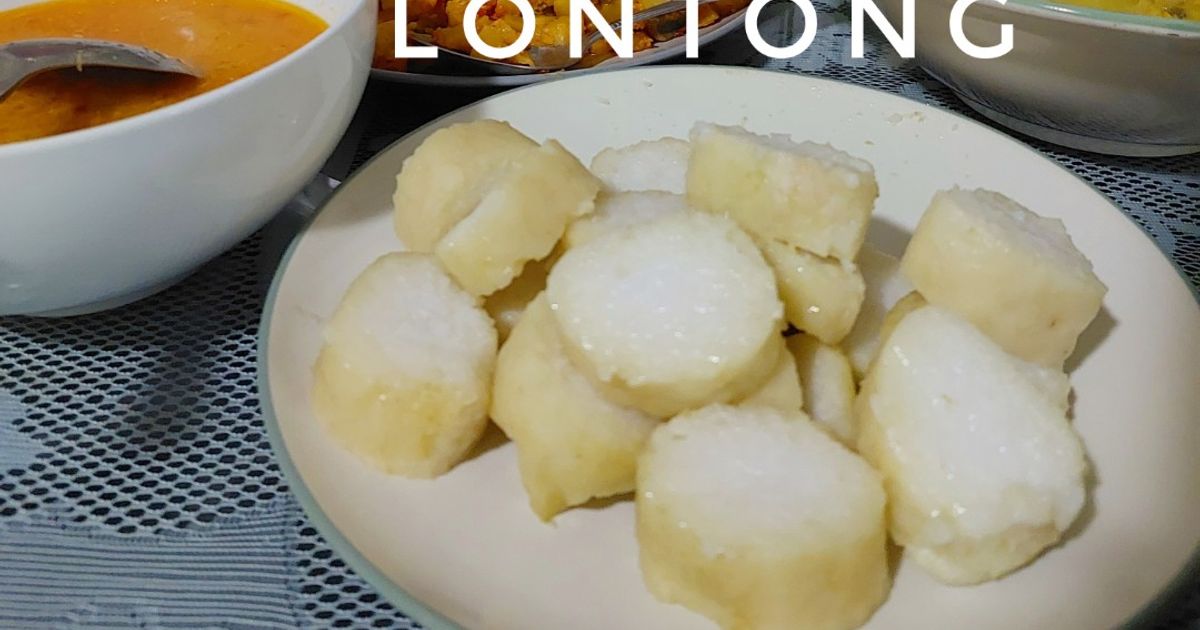 Lontong dari Nasi Sisa