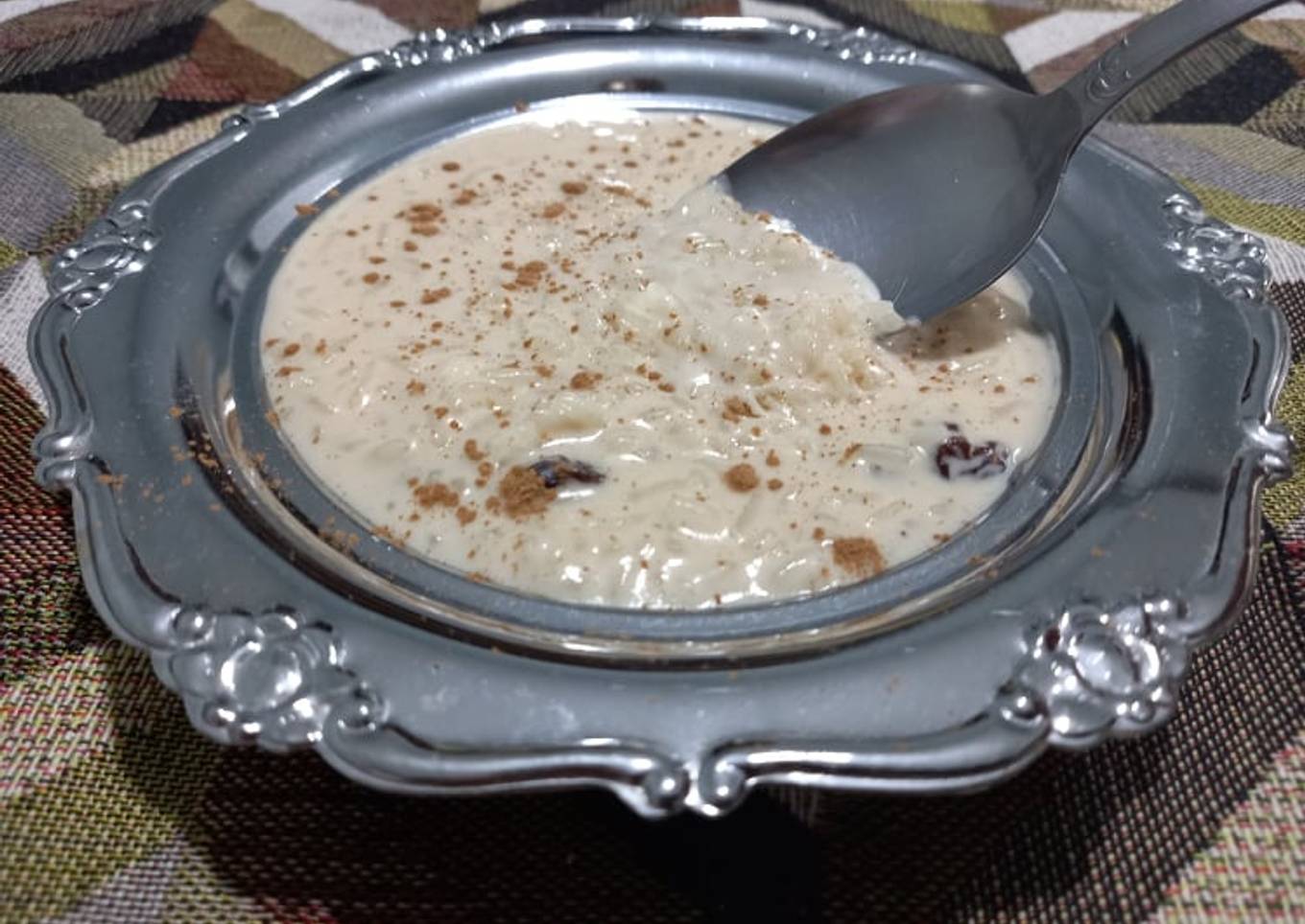 Arroz con leche cremoso