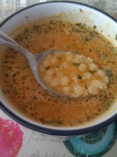 Una foto de Sopa de verduras sencilla