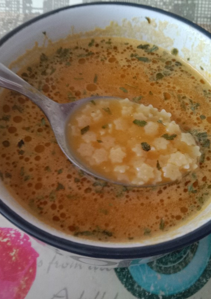 Una foto de Sopa de verduras sencilla