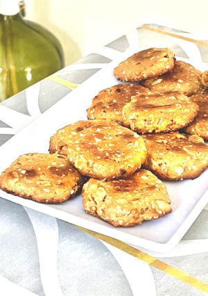 Una foto de Galletas de avena y maní