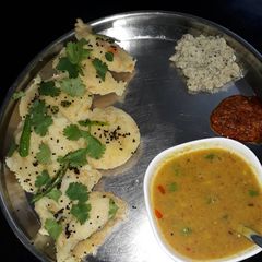 A picture of Instant stuffed masala idli.
