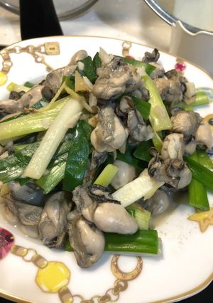 乾炒蚵仔 的食譜成品照片