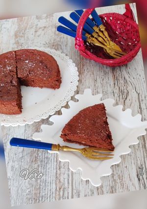 Une photo de Gâteau au chocolat fondant