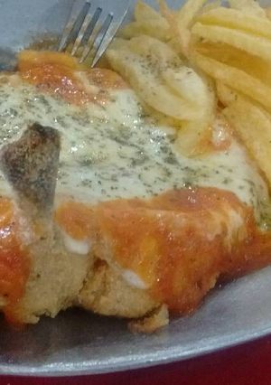 Una foto de "Suprema de pollo a la napo"