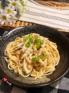 胡麻醬拌麵 的食譜成品照片