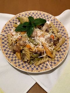 Φωτογραφία της συνταγής Ζυμαρικά με σάλτσα λαχανικών