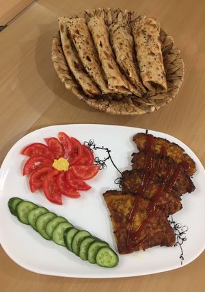 عکسی از دستور کوکوی کدو سبز با هویج