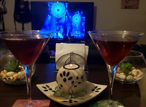 Una foto de Manhattan frutilla 🍸🍓