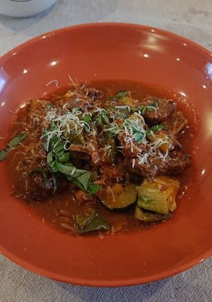A picture of Summer Beef Stew.