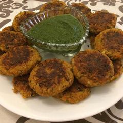 A picture of Rice cutlets.