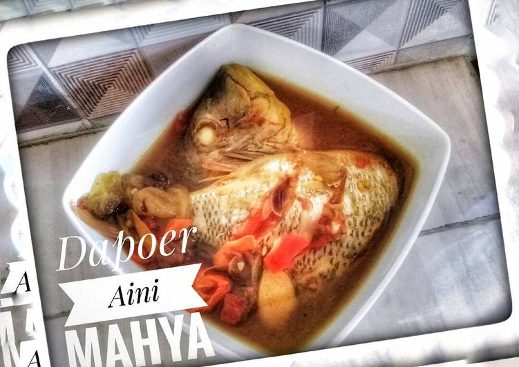 Bumbu Menyiapkan Ikan Kakap Pedas Asam Manis Lezat