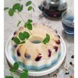 Puding Lapis Bunga Telang