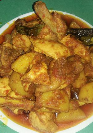 Foto resep Rica2 ayam kentang