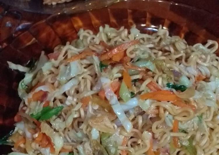 Bagaimana Membuat Mie goreng simple, Enak Banget