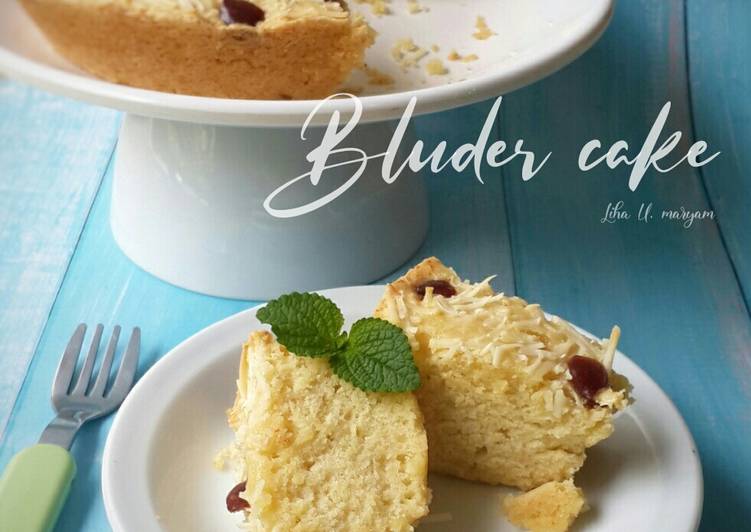 Resep Mudah Bluder cake Enak Bergizi