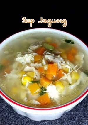 Foto resep Sup Jagung