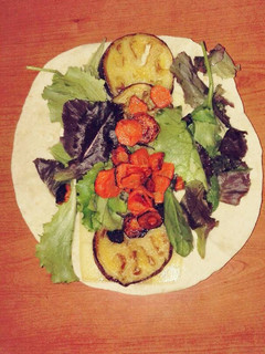 Una foto de Fajita vegana