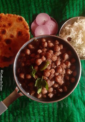A picture of Amritsari Pindi Chole.