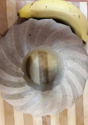 Una foto de Budín de Plátano