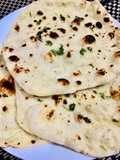 Buttery Garlicky Tawa Naan
