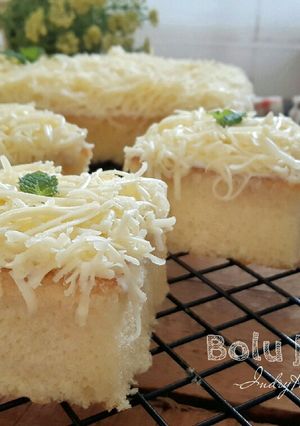 Foto resep Bolu Jadul Topping Keju