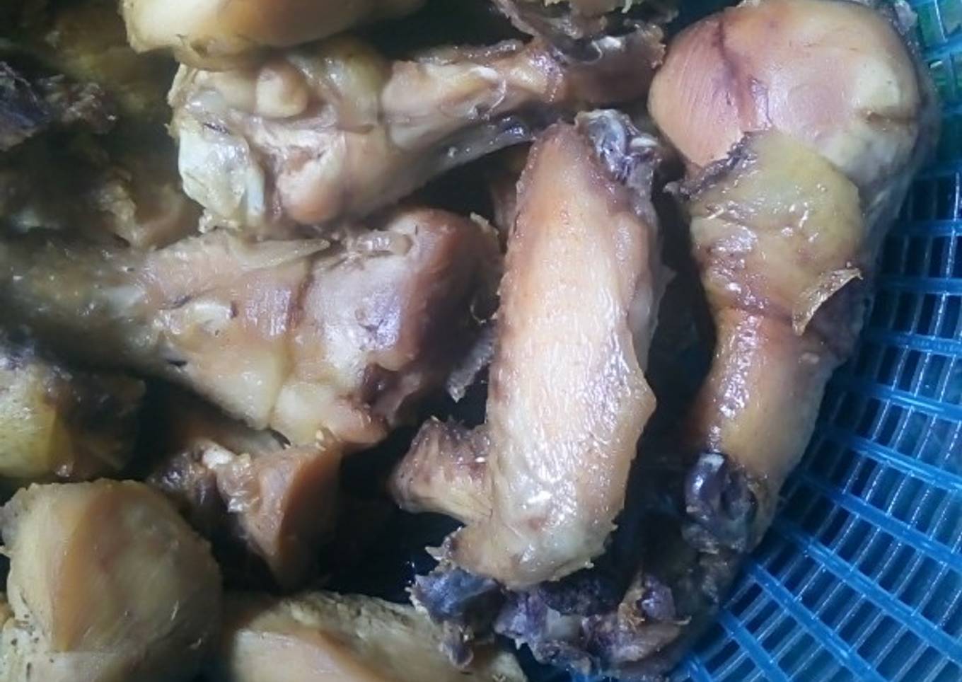 Steamed fried Chicken