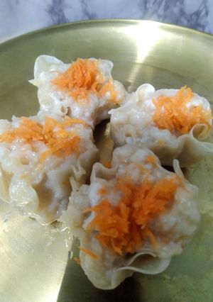 Foto resep Dimsum ayam udang simple kenyal,empuk