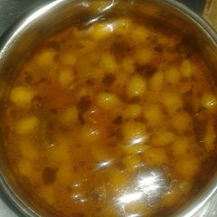 A picture of Boondi ki sabji.